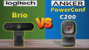 Logitech Brio VS Anker PowerConf C200