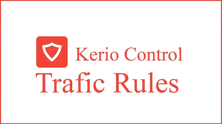 Kerio Control UTM Учебное пособие 7 – Правила трафика